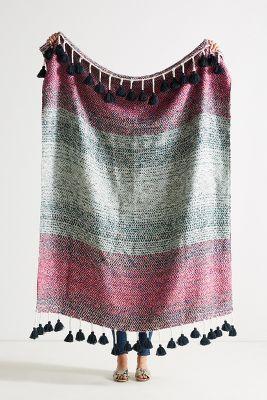 Woven Sundown Throw Blanket