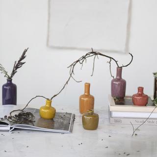 8-Piece Stoneware Vase Set