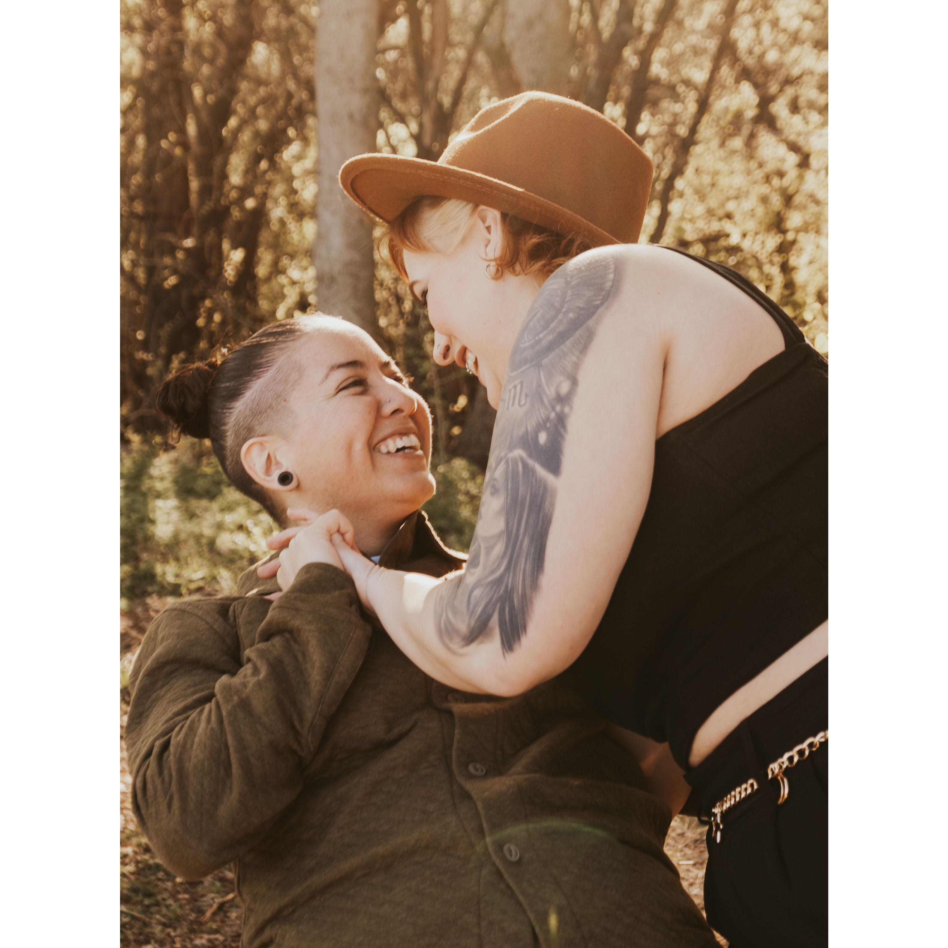 Gotta have fun even when you're supposed to be serious.