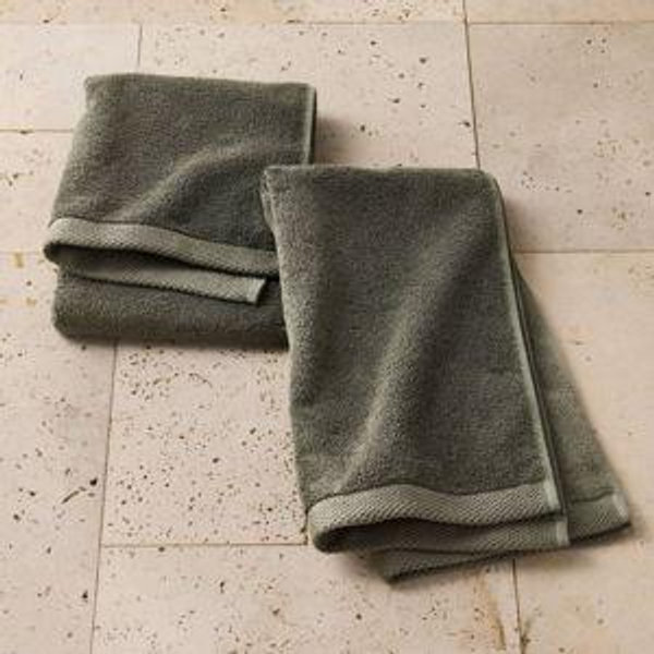 Olive 2pk Organic Hand Towel - Casaluna™