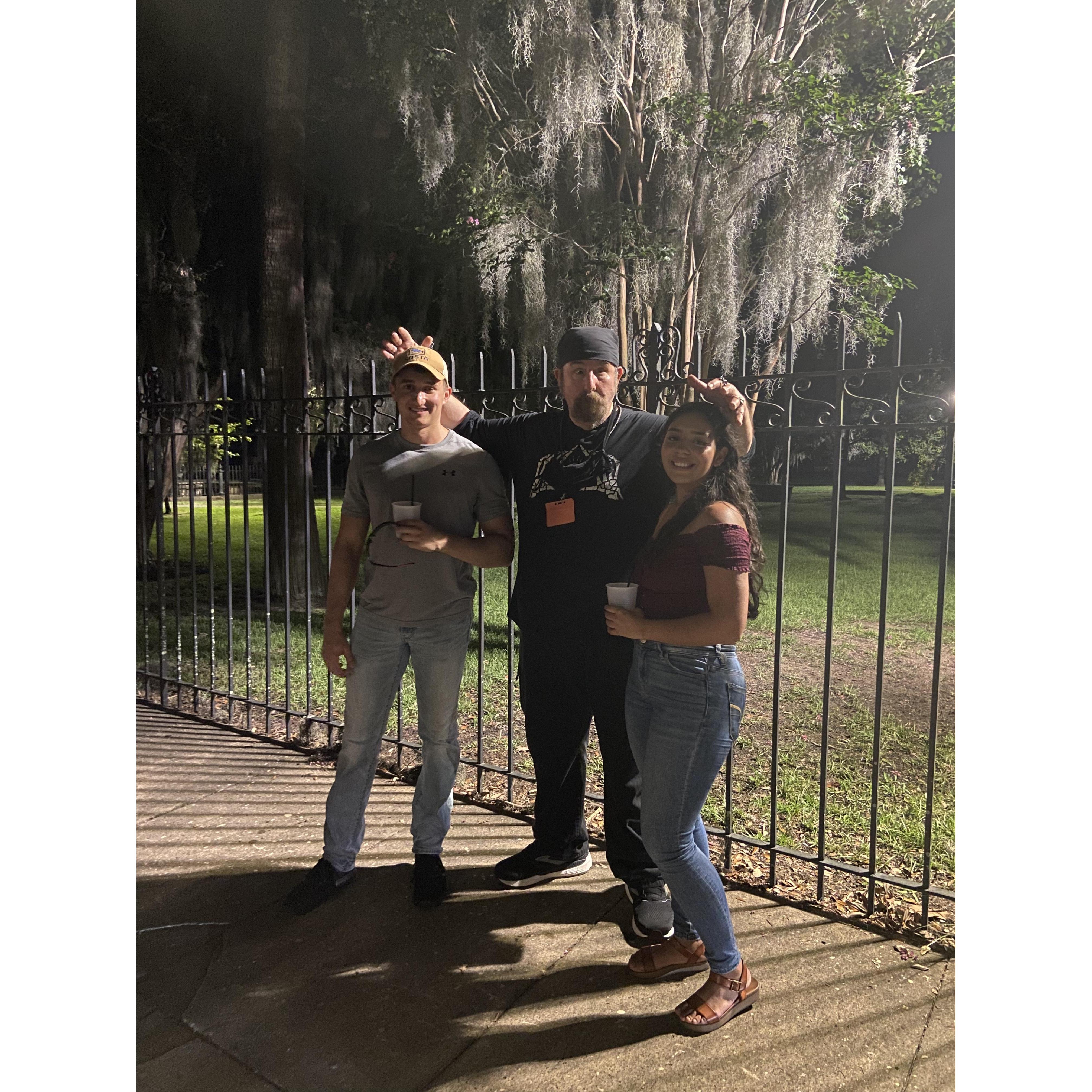 Savannah trip with spooky Steve