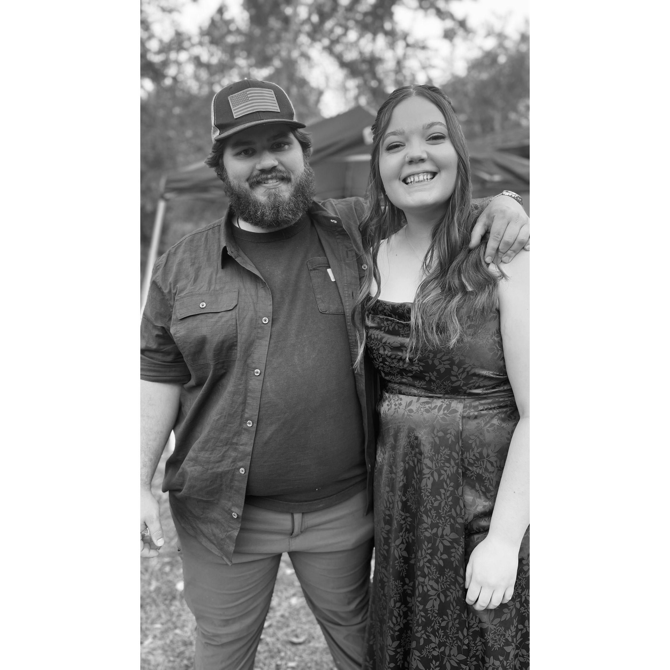 The best wedding date and the last picture taken before the proposal