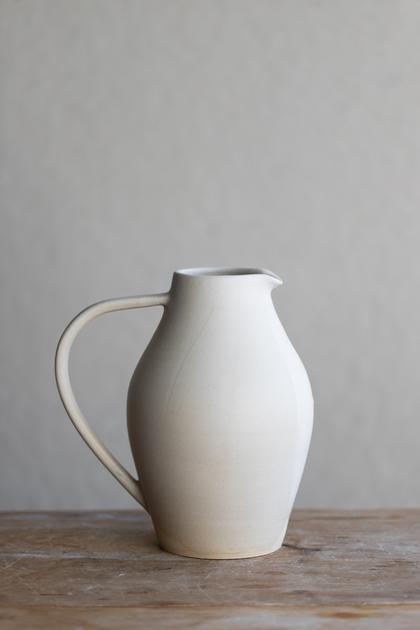 Sand Trefoil Pitcher