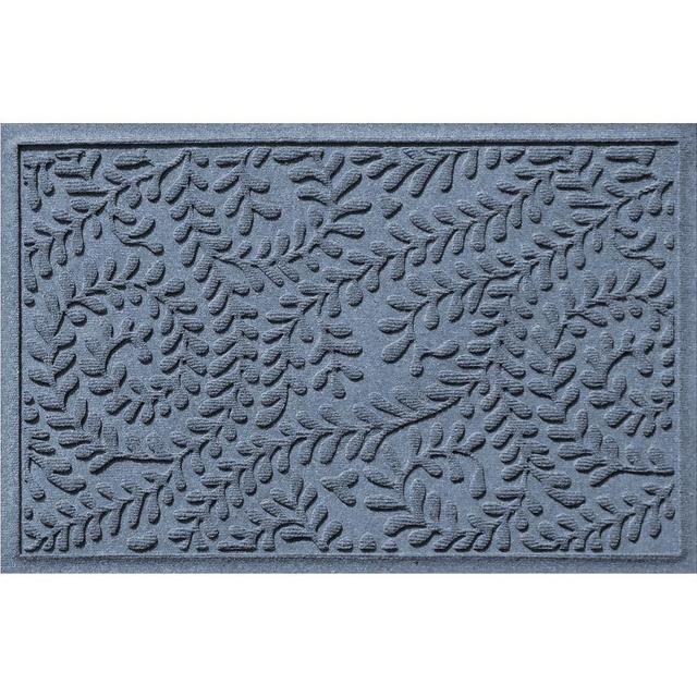 Waterhog Boxwood Doormat, 2 x 3', Bluestone