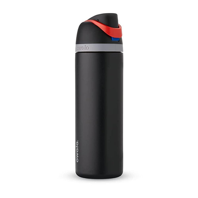 Owala Star Wars FreeSip Insulated Stainless Steel Water Bottle with Straw for Sports and Travel, BPA-Free, 24-Ounce, Darth Vader