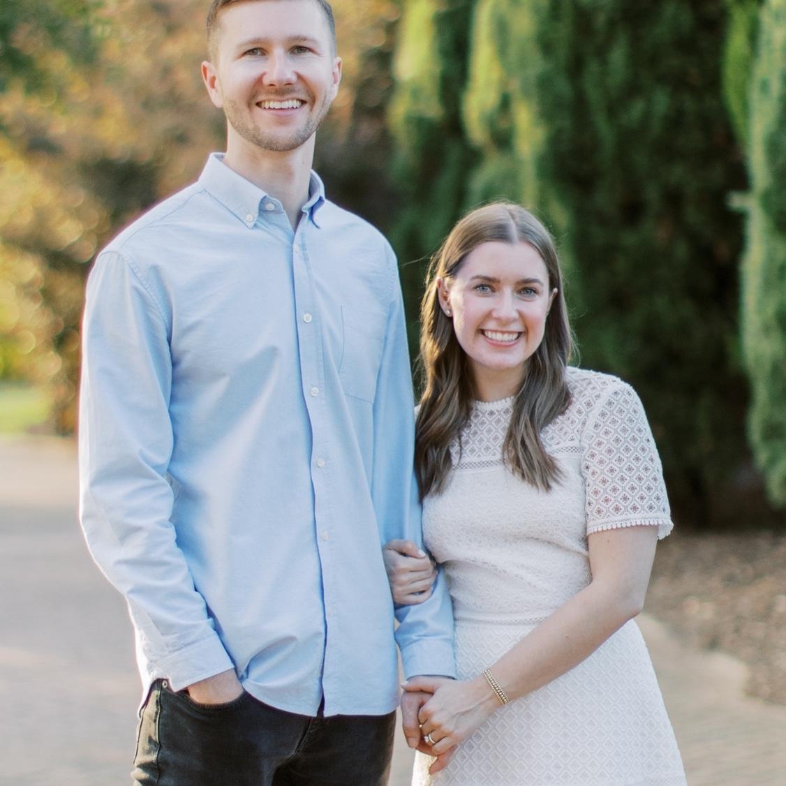 Engagement photos in Charlotte