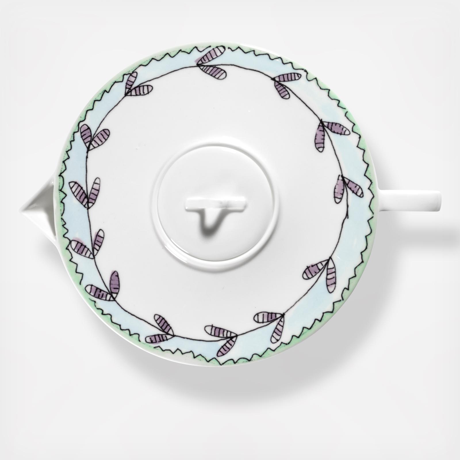 Tea pot Blossom milk Midnight Flowers - Thumbnail 4