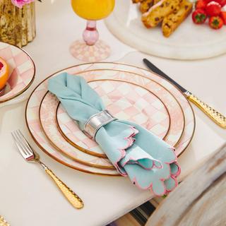 Rosy Check Salad/Dessert Plate