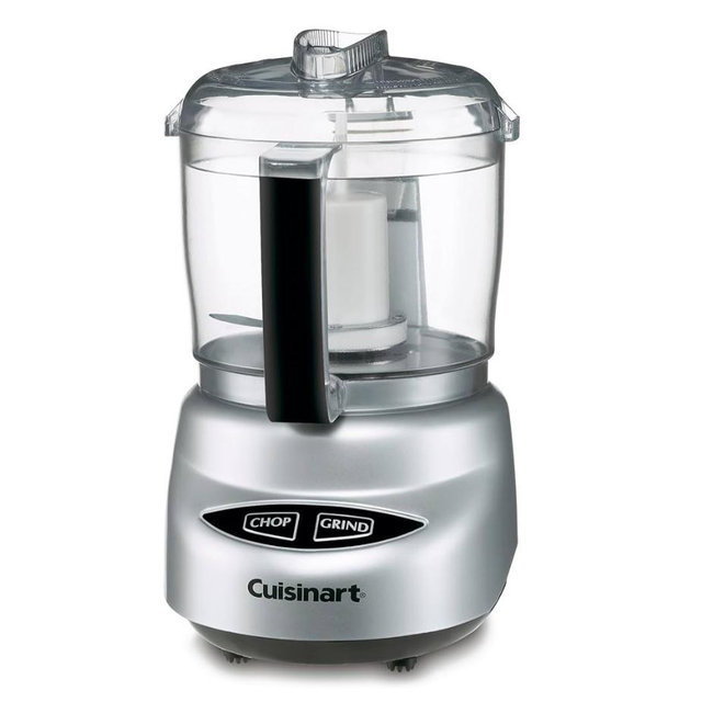 Cuisinart Food Processor, Mini-Prep 3 Cup, 24 oz, Brushed Chrome and Nickel, DLC-2ABC