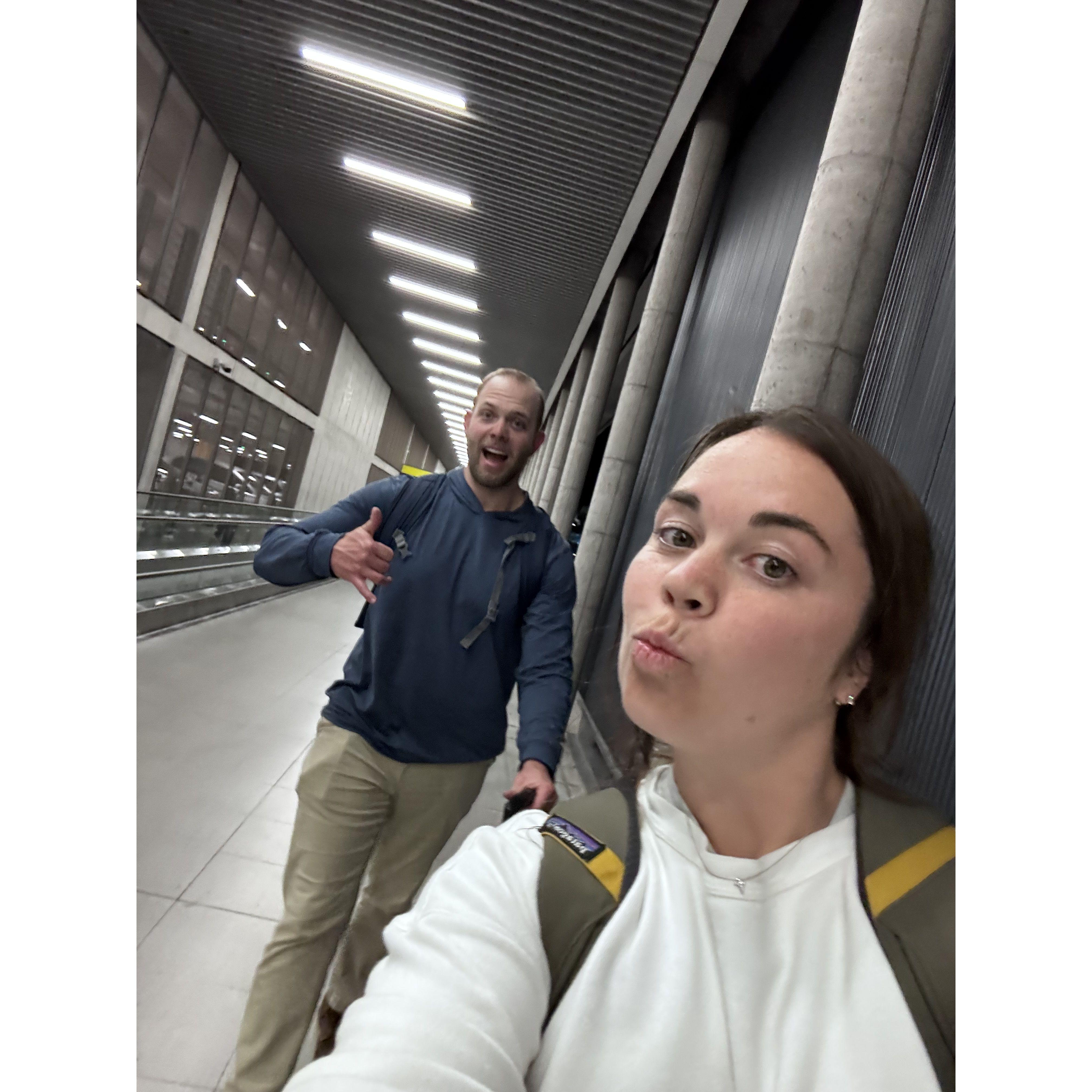 January 2025 first international travel together!