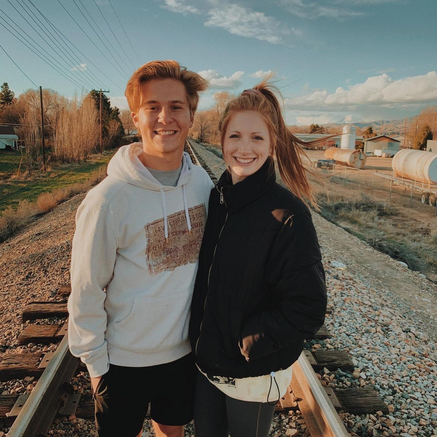 This was taken during one of our many weekend visits to see each other in the summer of 2021. We drove the distance from Boise to Twin Falls almost every weekend this summer. Thanks long distance(: