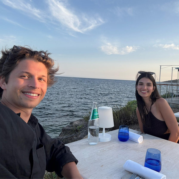 Dinner For Two During Our Honeymoon