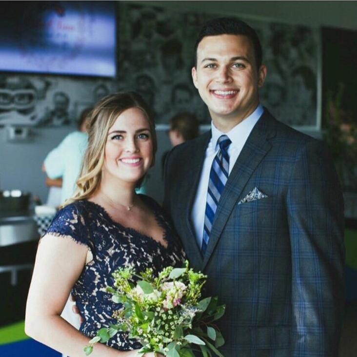 At Mary's mum's wedding! 2018