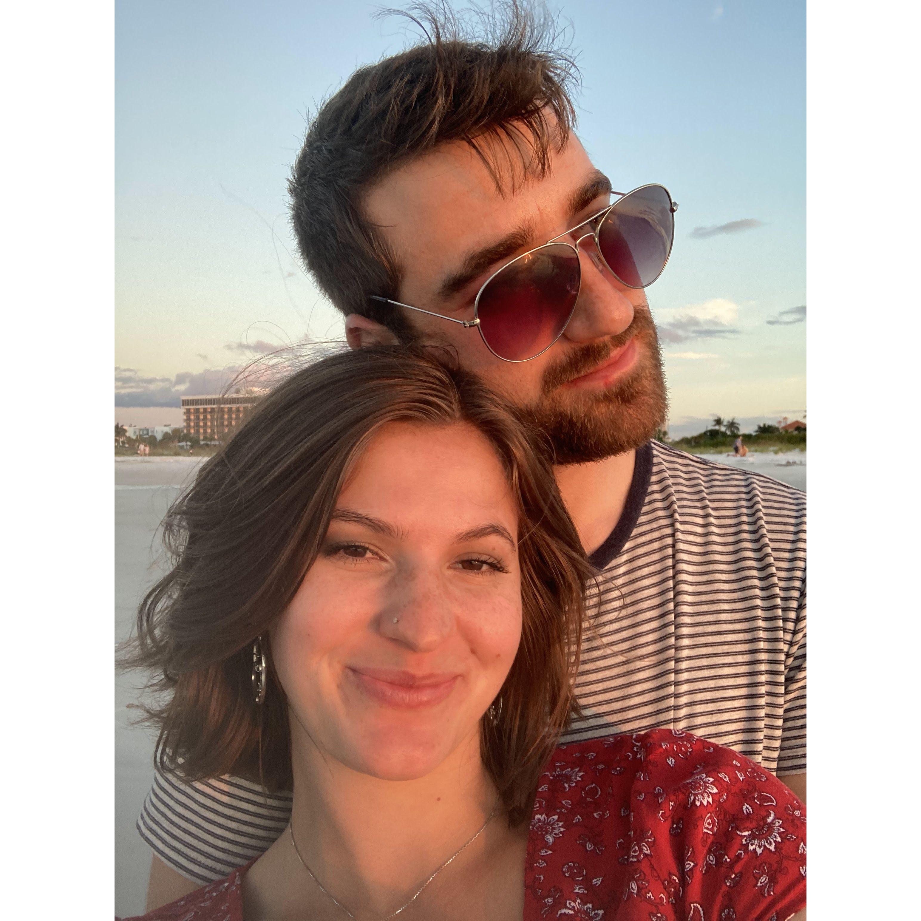 Our first vacation together