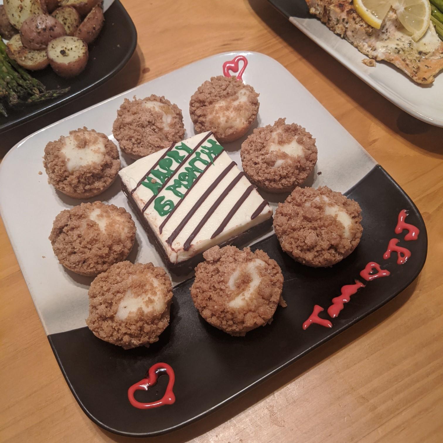 Celebrating 6 months dating