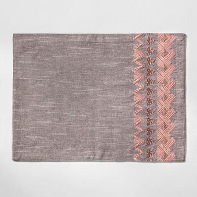 Gray Metallic Rose Placemat - Project 62™