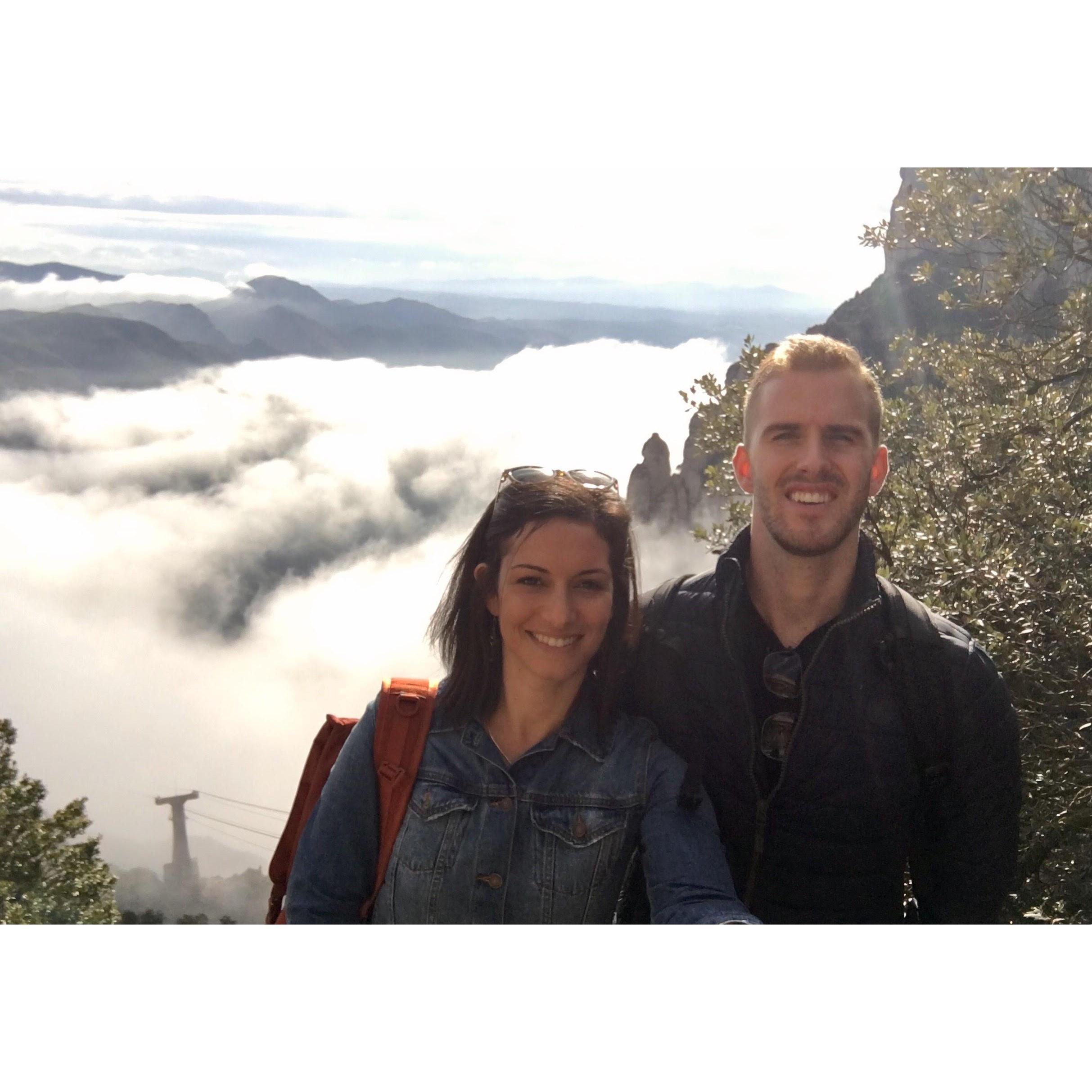 High in the sky @ Montserrat.
