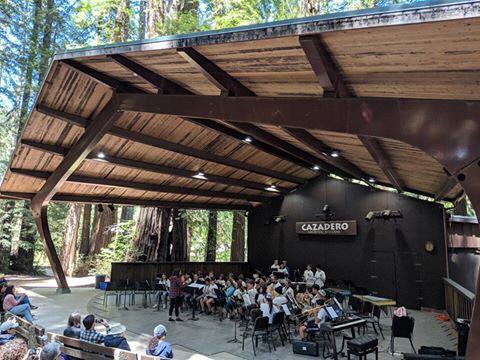 Cazadero Music Camp- ceremony location