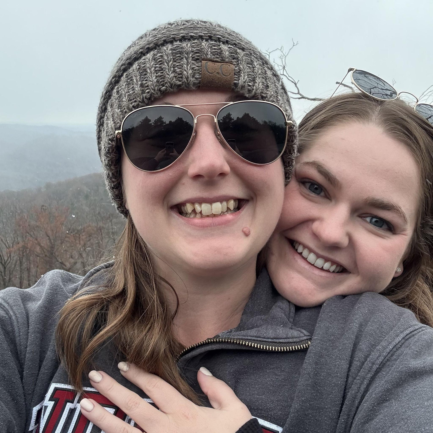 We took a long drive through Shenandoah shortly after Kelly proposed.