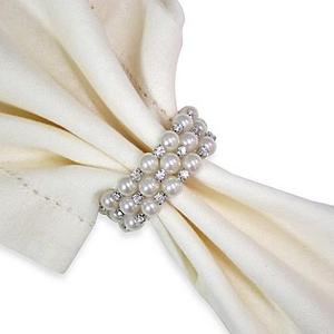 Pearl Spiral Napkin Ring
