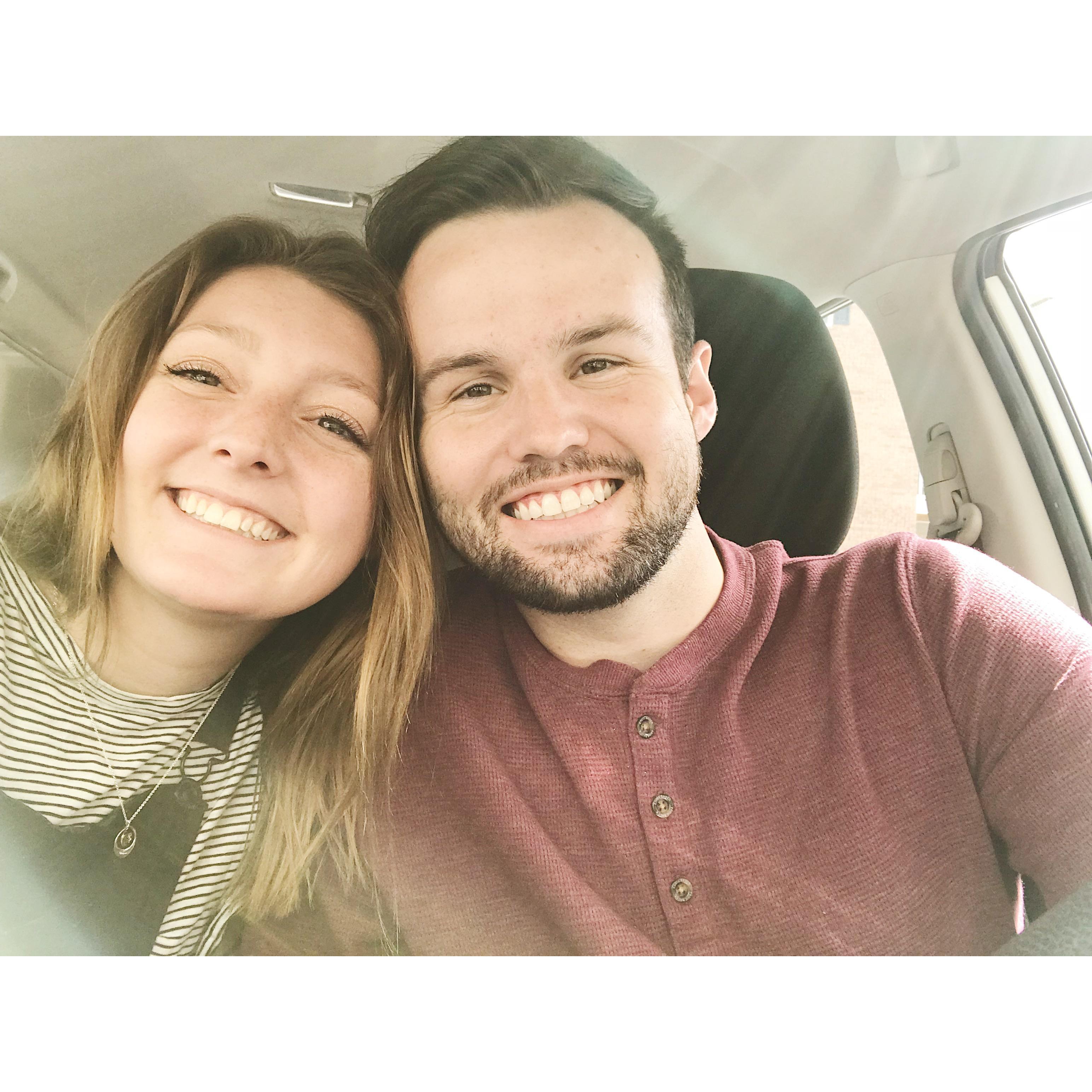We love date night selfies!