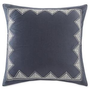 INK+IVY Alpine European Pillow Sham in Navy