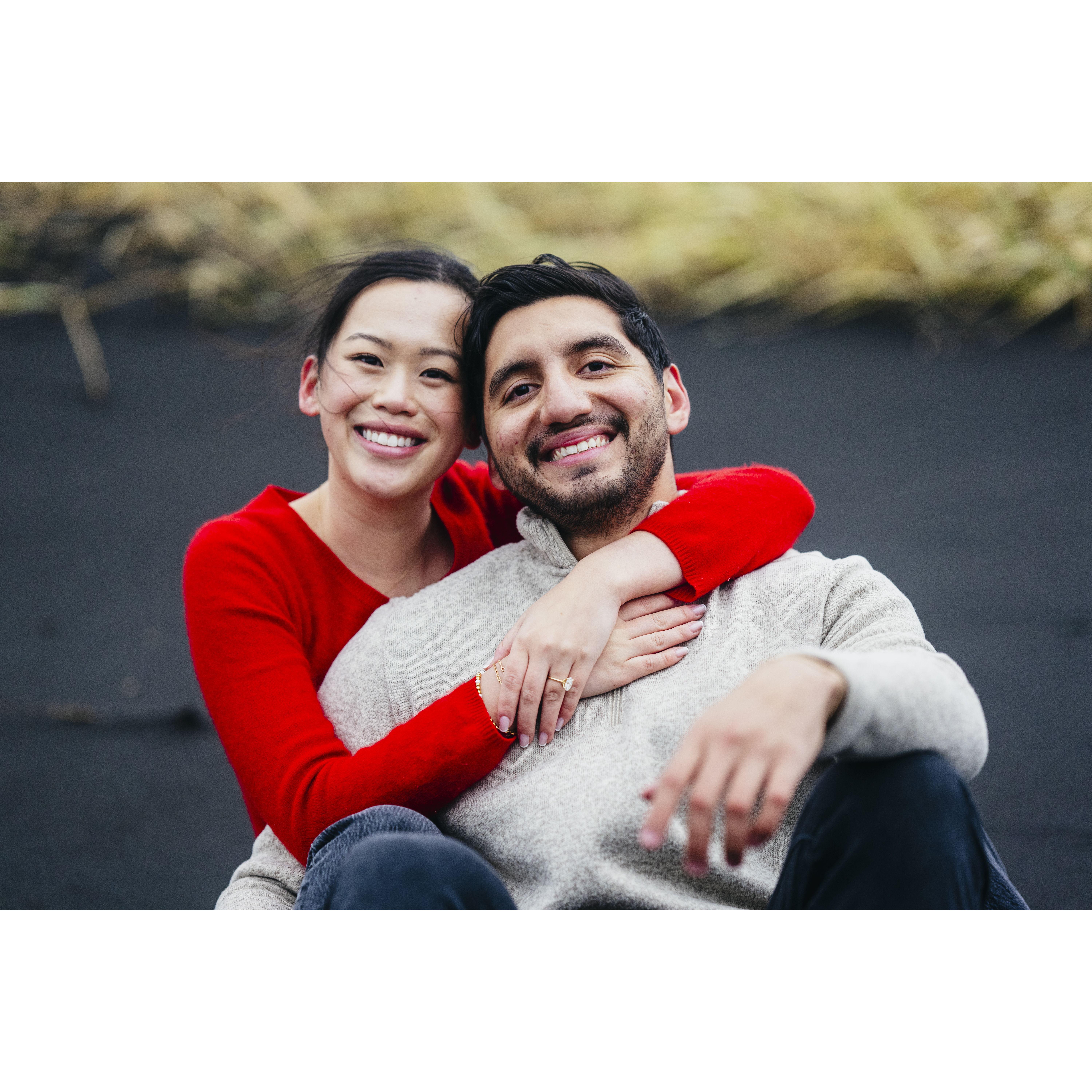 Our engagement photos in Iceland.