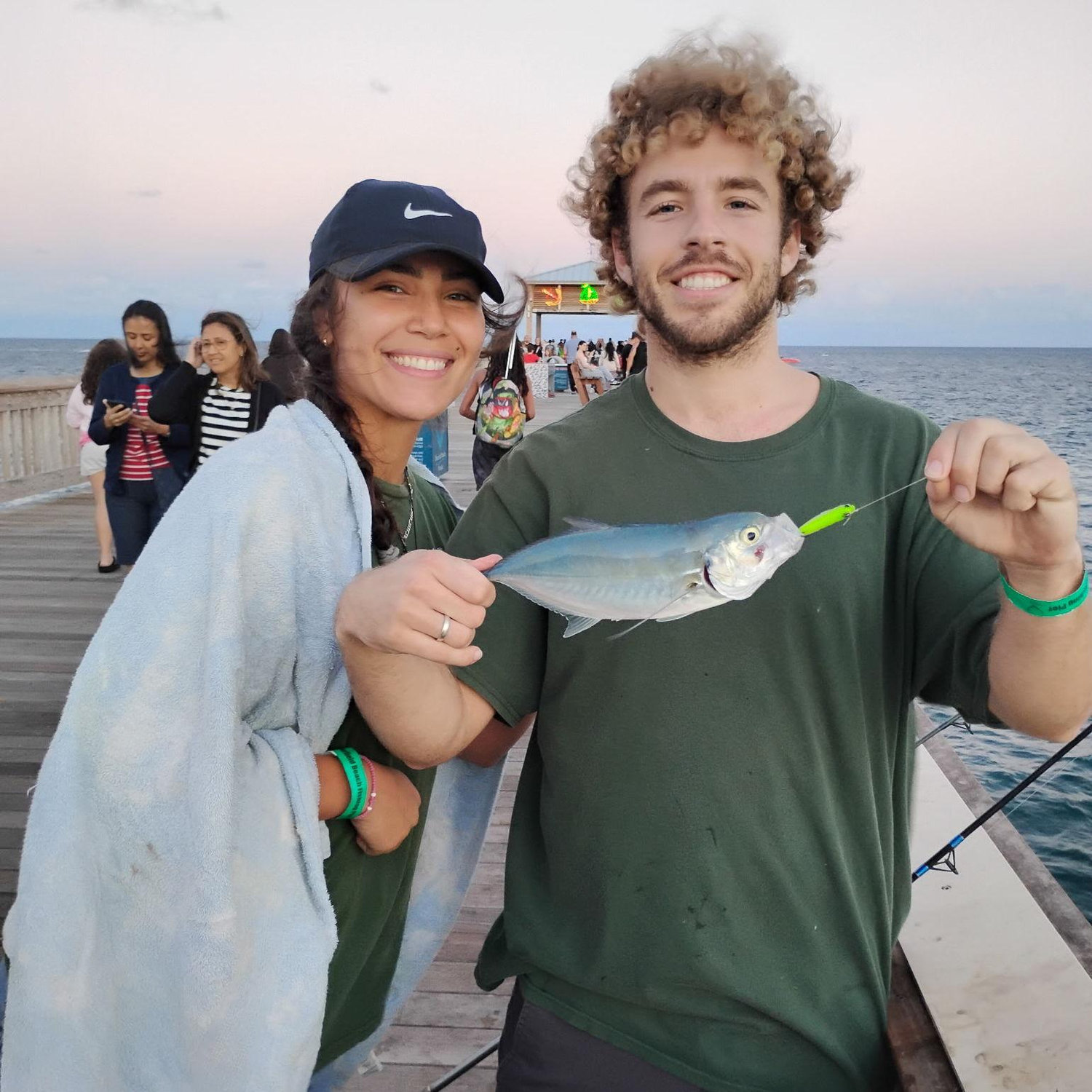fishing at Deerfield Beach pier!