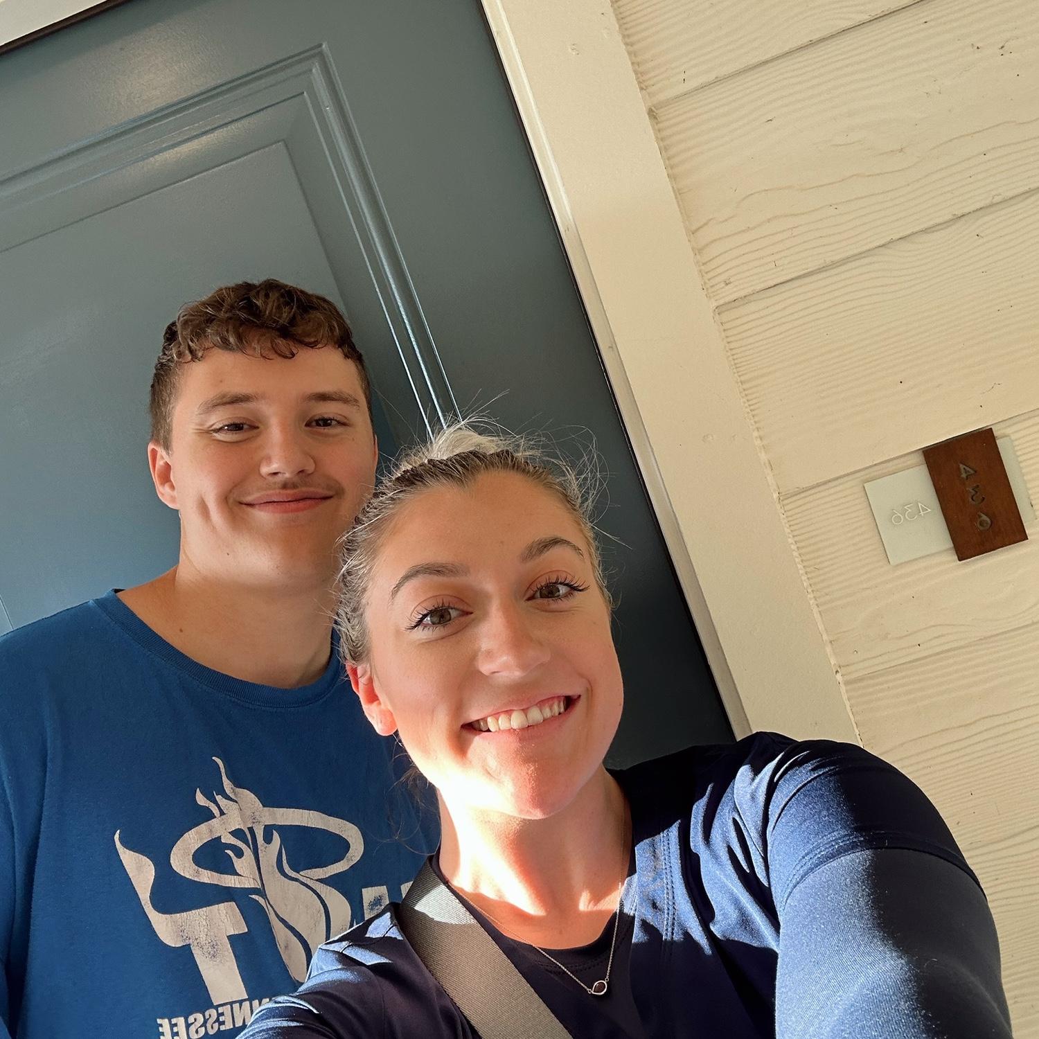 Our first place together!