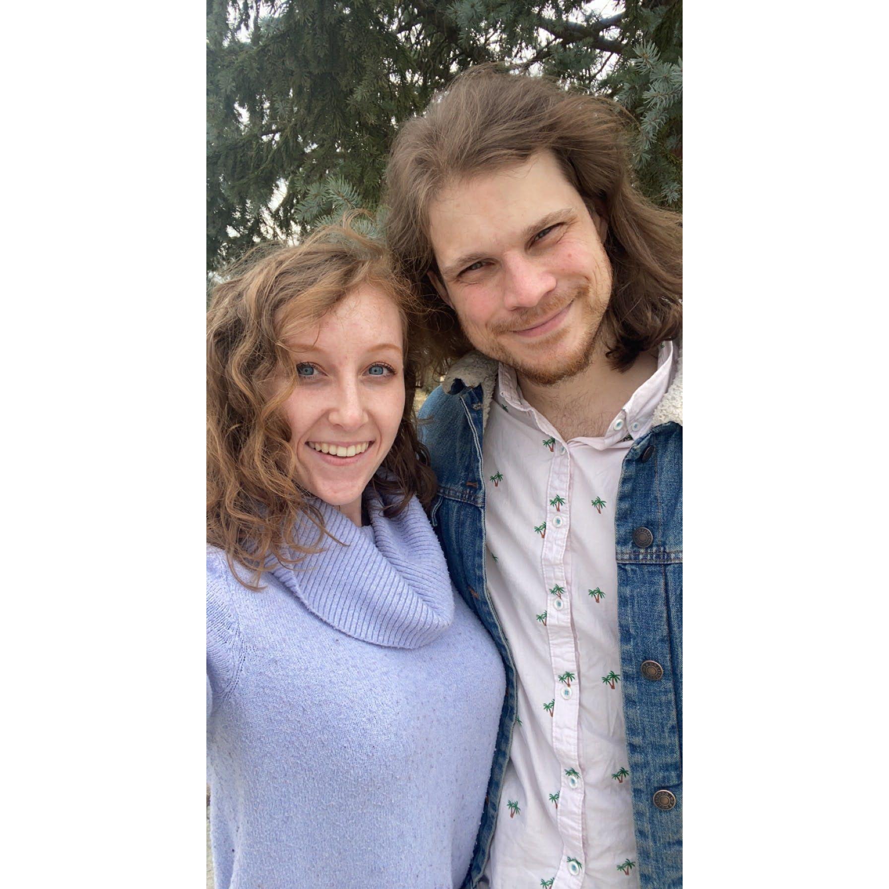 The time we became homeowners!