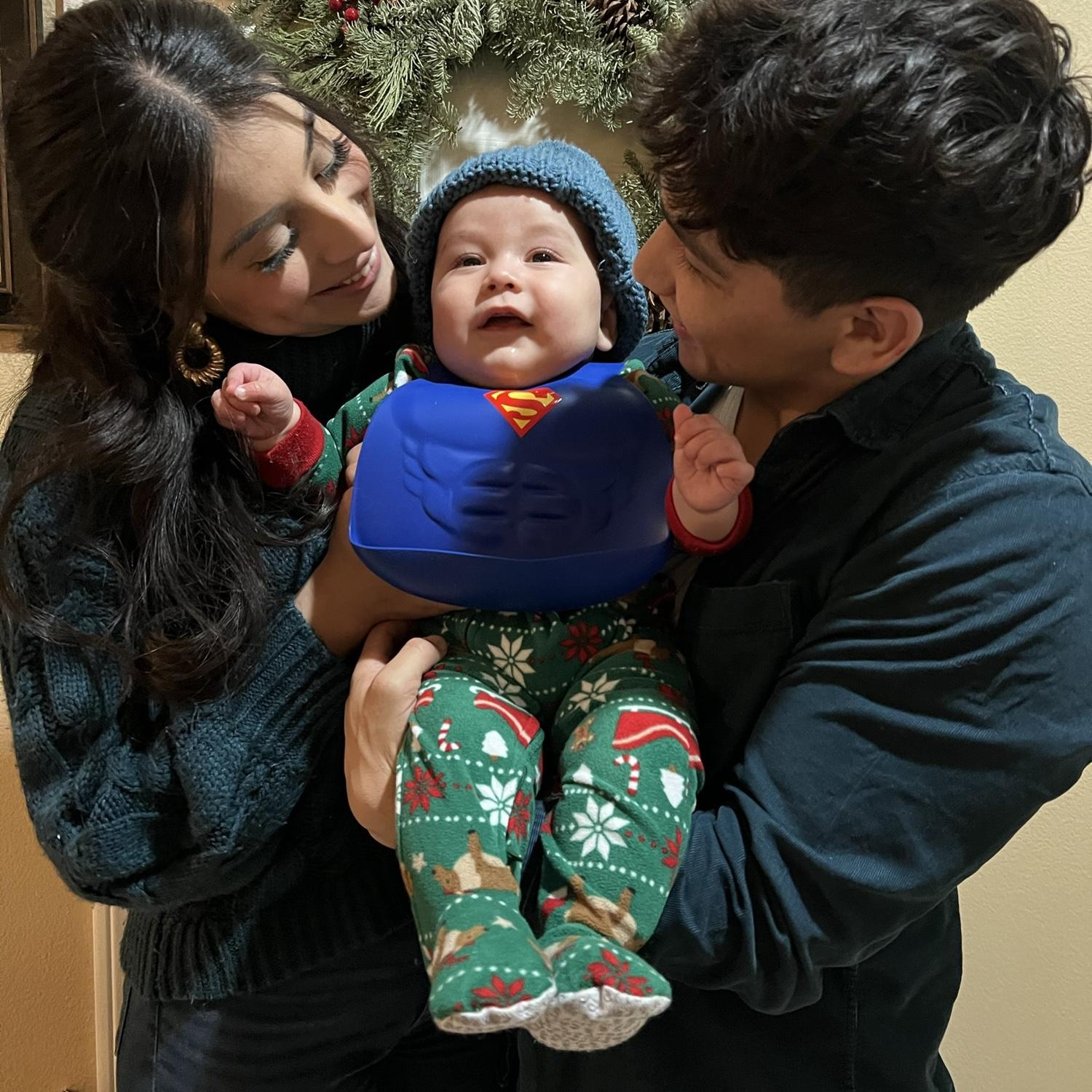 Kevin’s 26th birthday. Celebrating with baby max <3