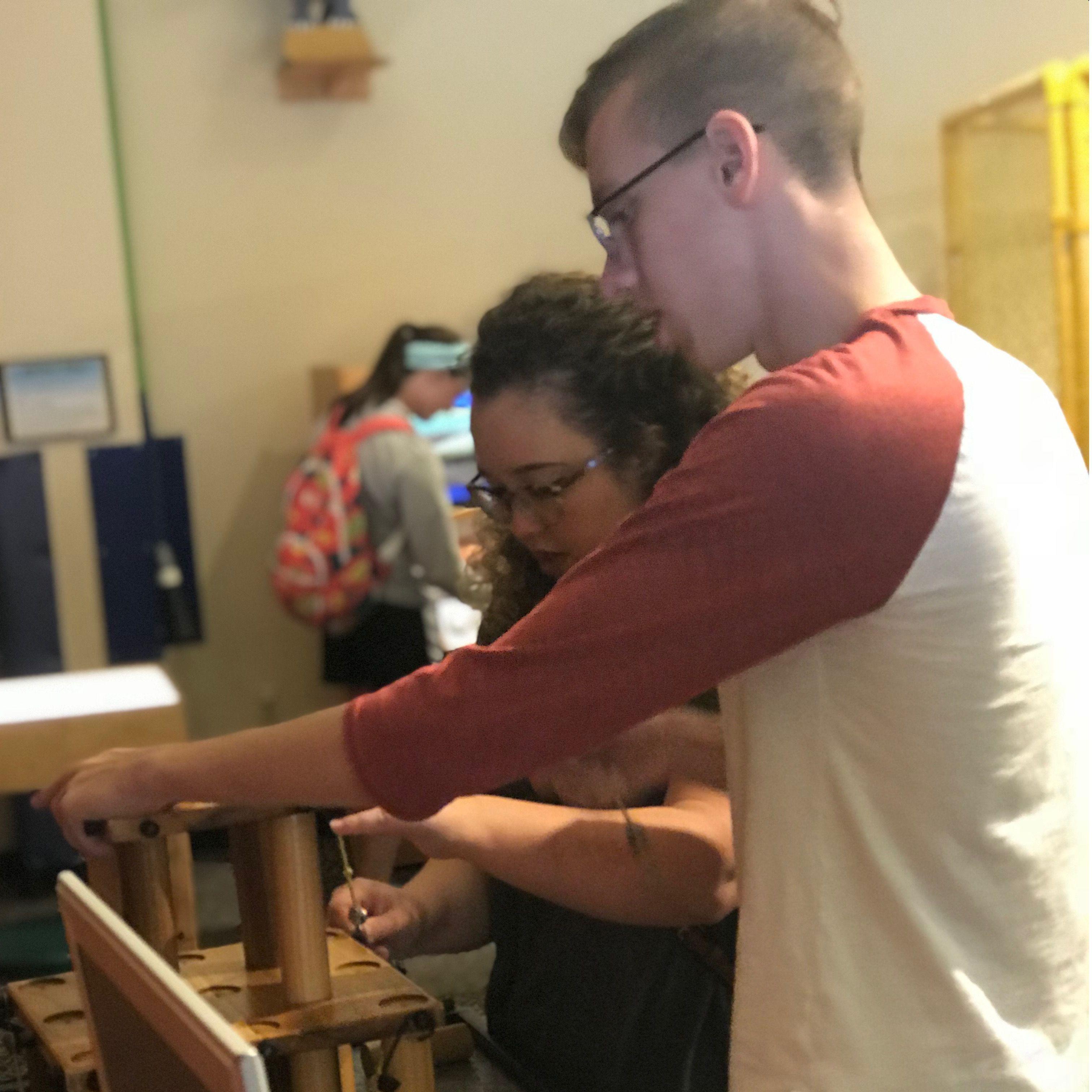 Joint internship at the WonderLab Museum of Science, Health and Technology (Bloomington, IN)