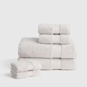 Turkish Ultra Plush Bath Towel Bundle - Silver