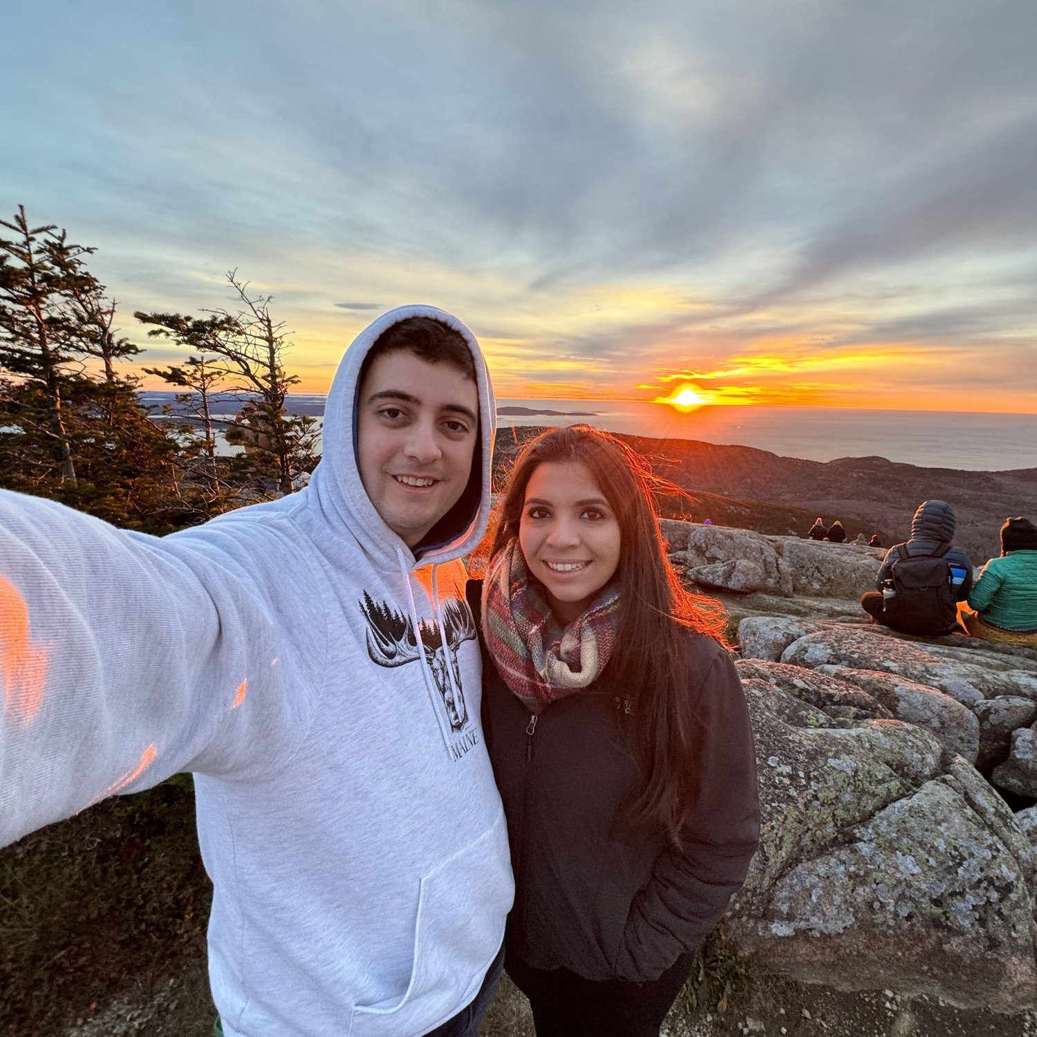 Sunrise in Maine!
