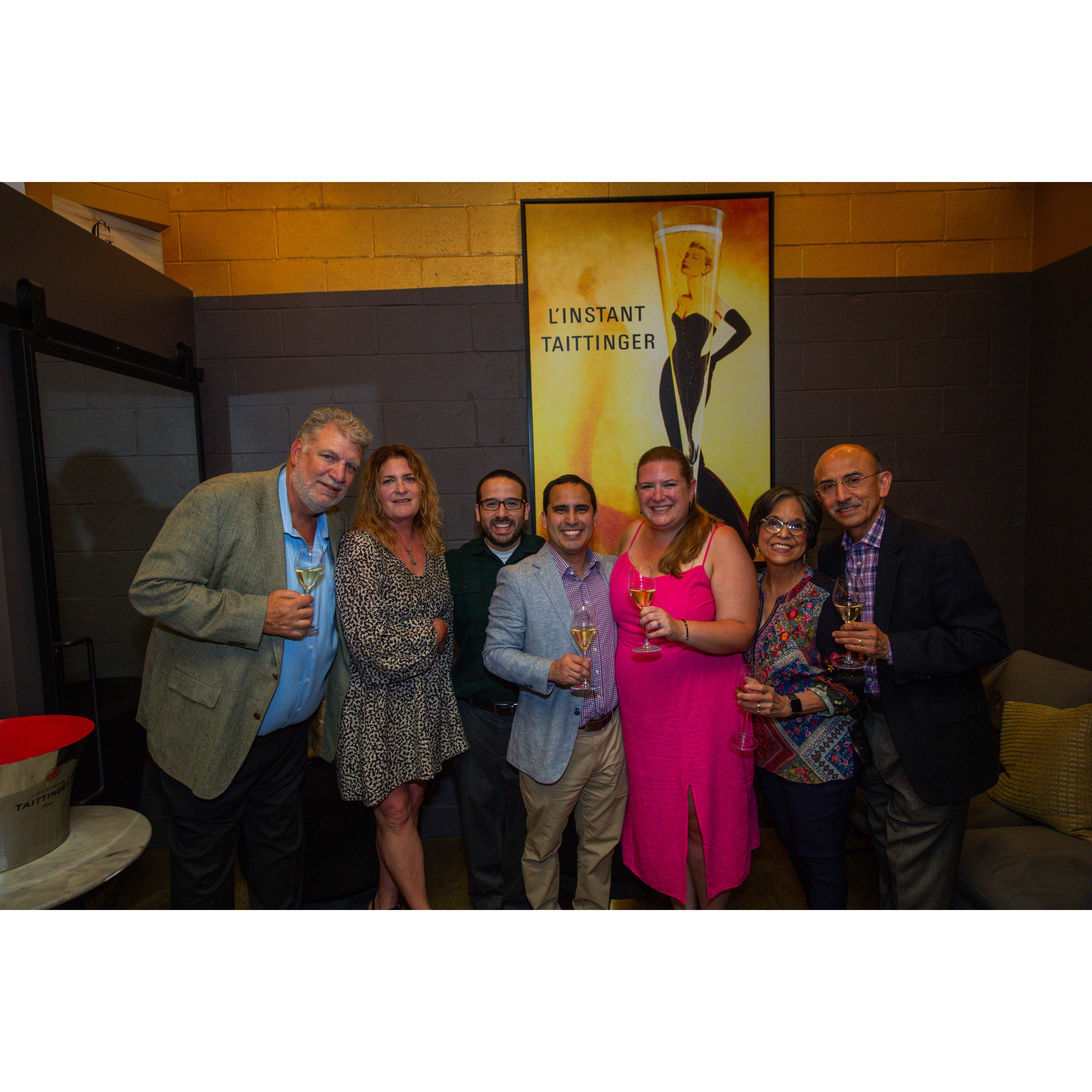 Celebrating with family