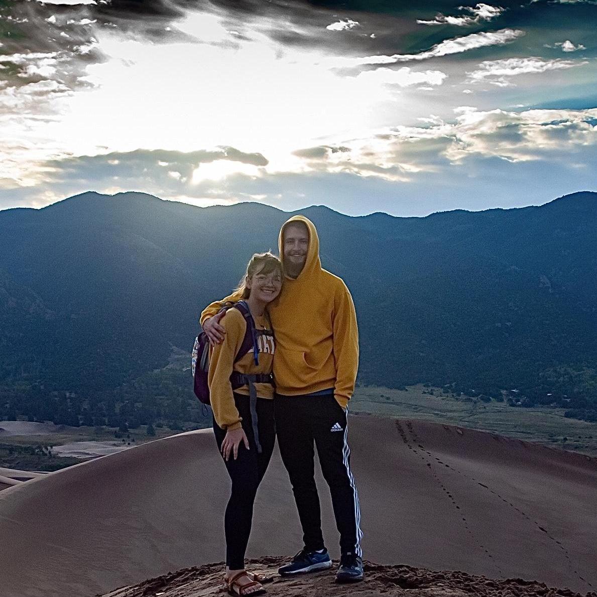 Sunrise in the Great Sand Dunes National Park