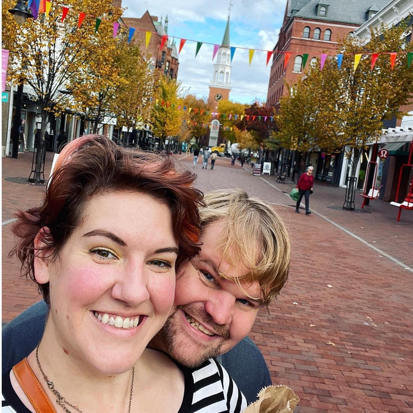 Alan took Annie home to Vermont in 2022