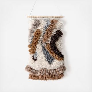 Chevron Shag Wall Hanging