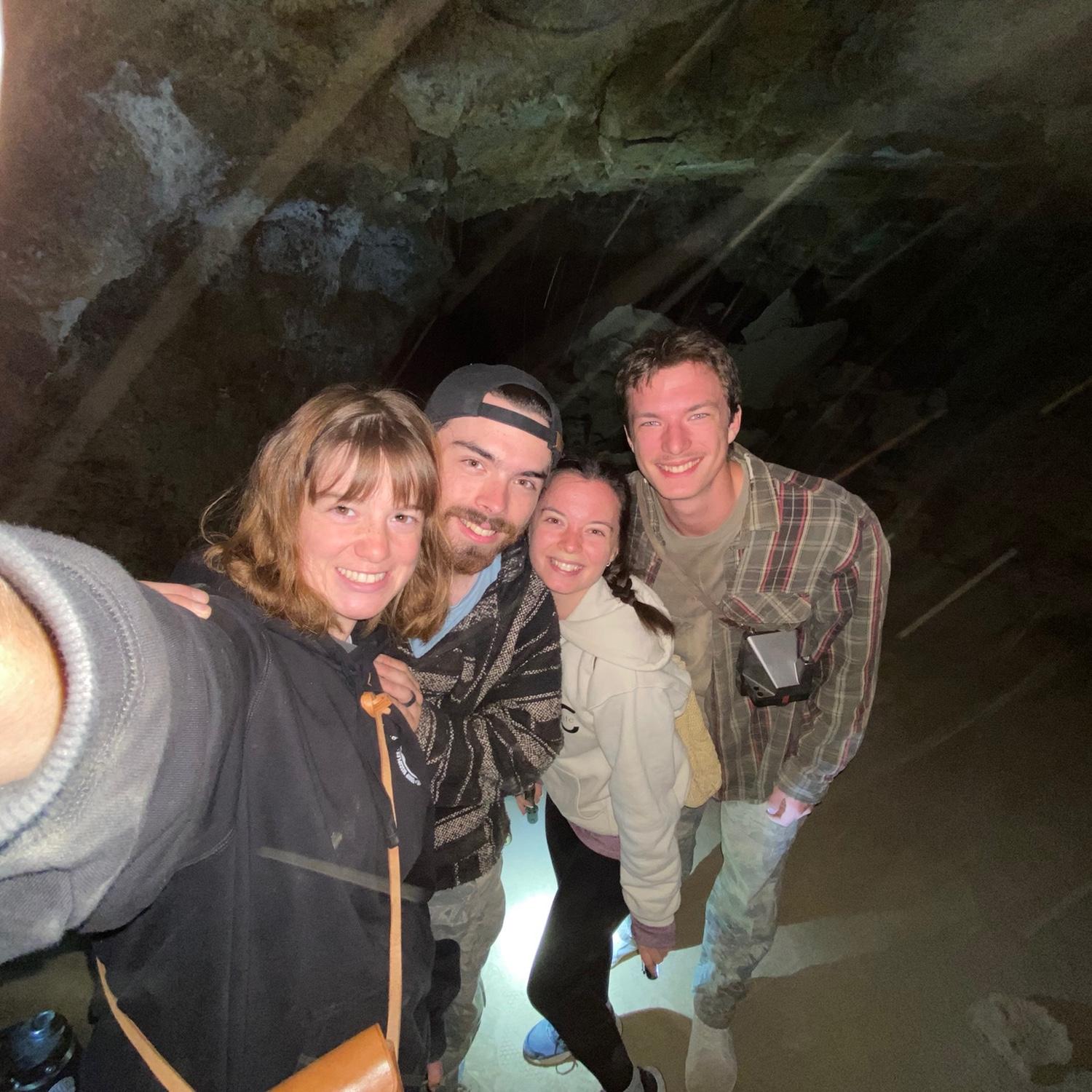 Caving with Ethan’s fam