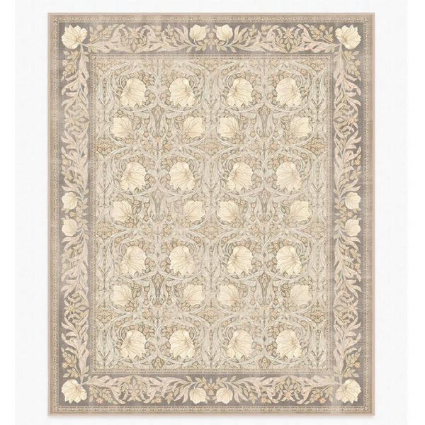 Pimpernel Mink Rug by Morris & Co. | All-In-One Rug | 8’x10' | Ruggable