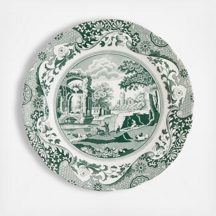 Spode, Green Italian Dinner Plate, Set of 4 | Zola