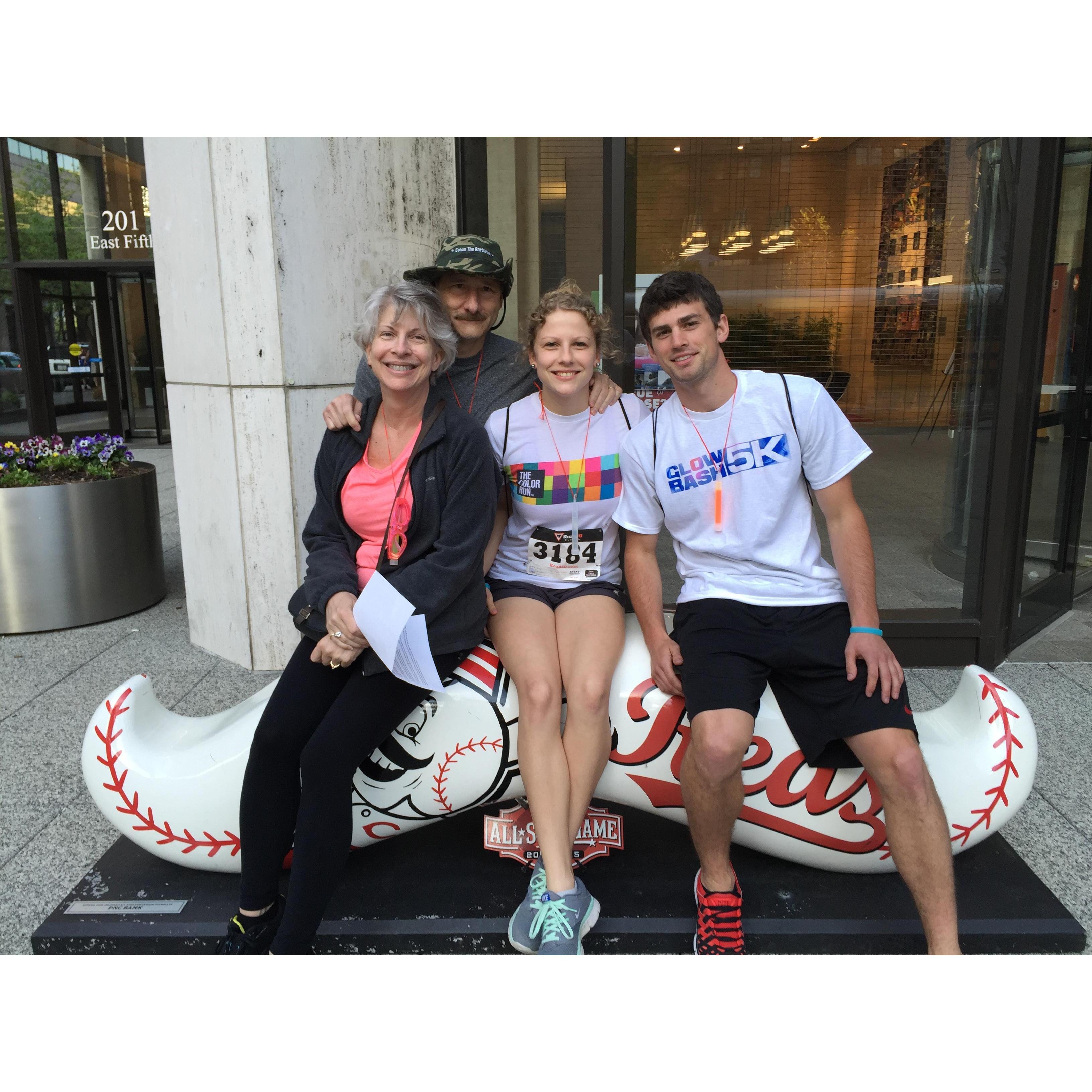 First 5k! (we didn't run, don't get excited)