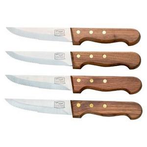 Chicago Cutlery® Basics Steakhouse Walnut 4 Piece 5 Inch Steak Knives Set