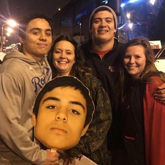 Will never forget rushing to St. Louis right after our practices to watch Isaiah play for the state championship!
