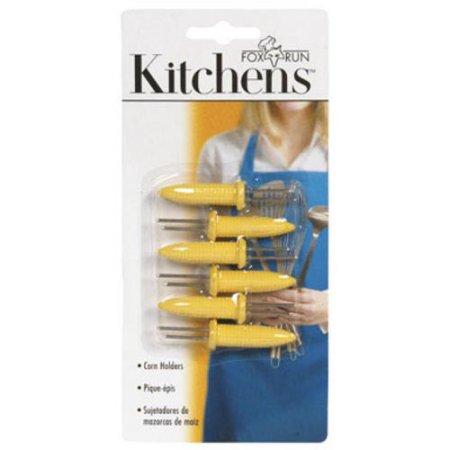 Fox Run 5401 Plastic Corn Skewers, Yellow