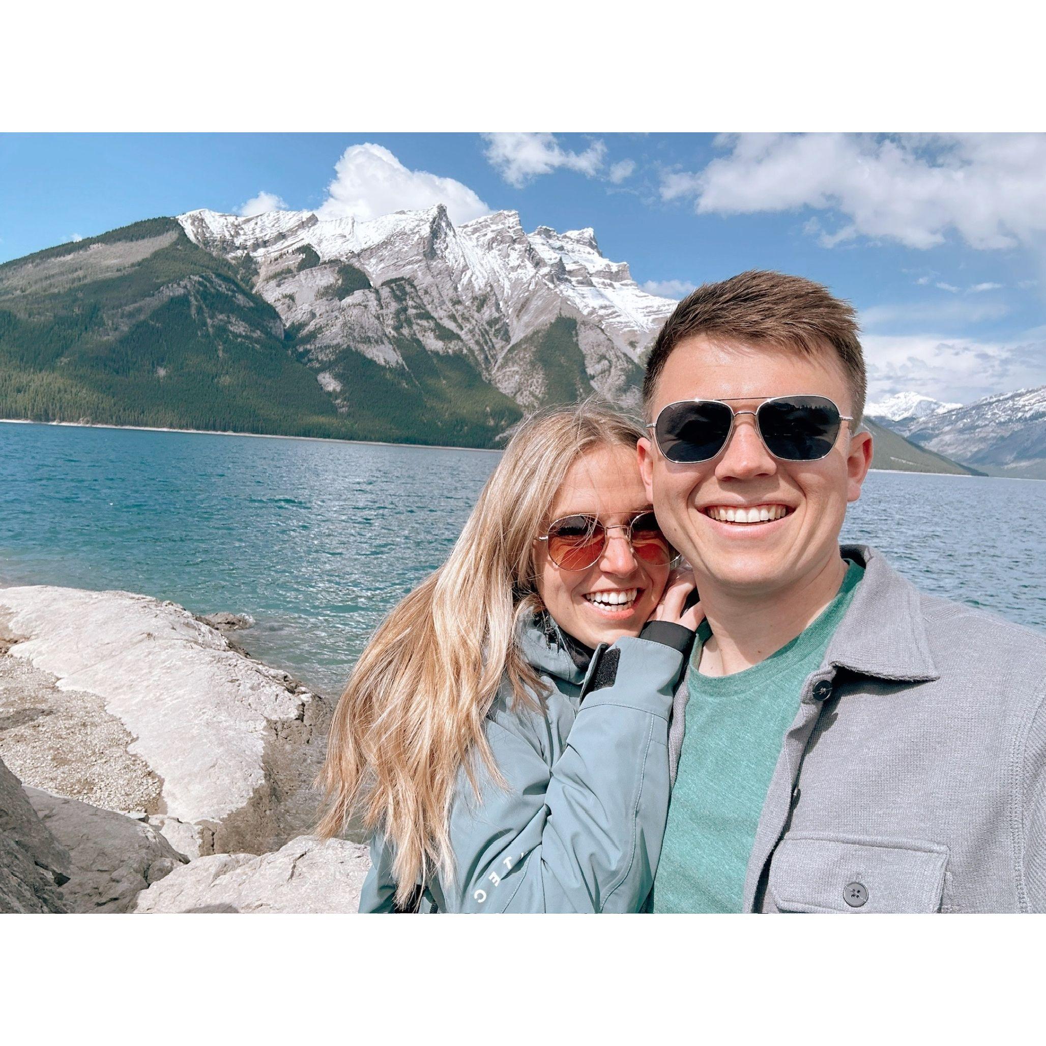 Our favorite trip together to date, Banff National Park.