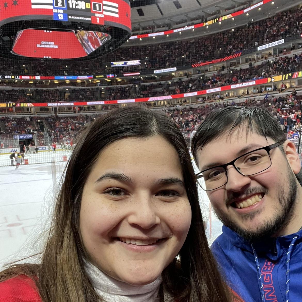 Annual Blackhawks vs Rangers game