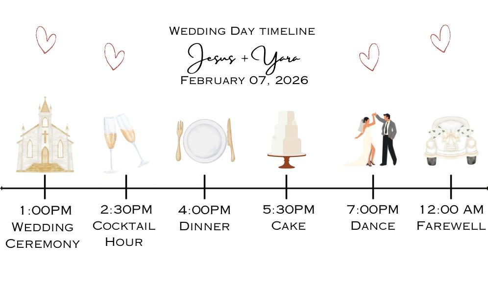 The Wedding Website of Yaritza Bislar and Jesus Colunga