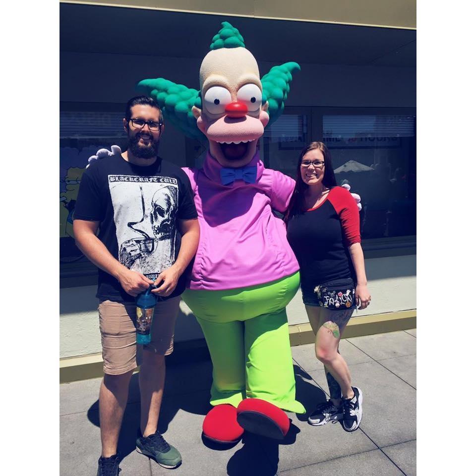 2016 - Universal Studios! This may have been our first trip there together if I remember correctly
