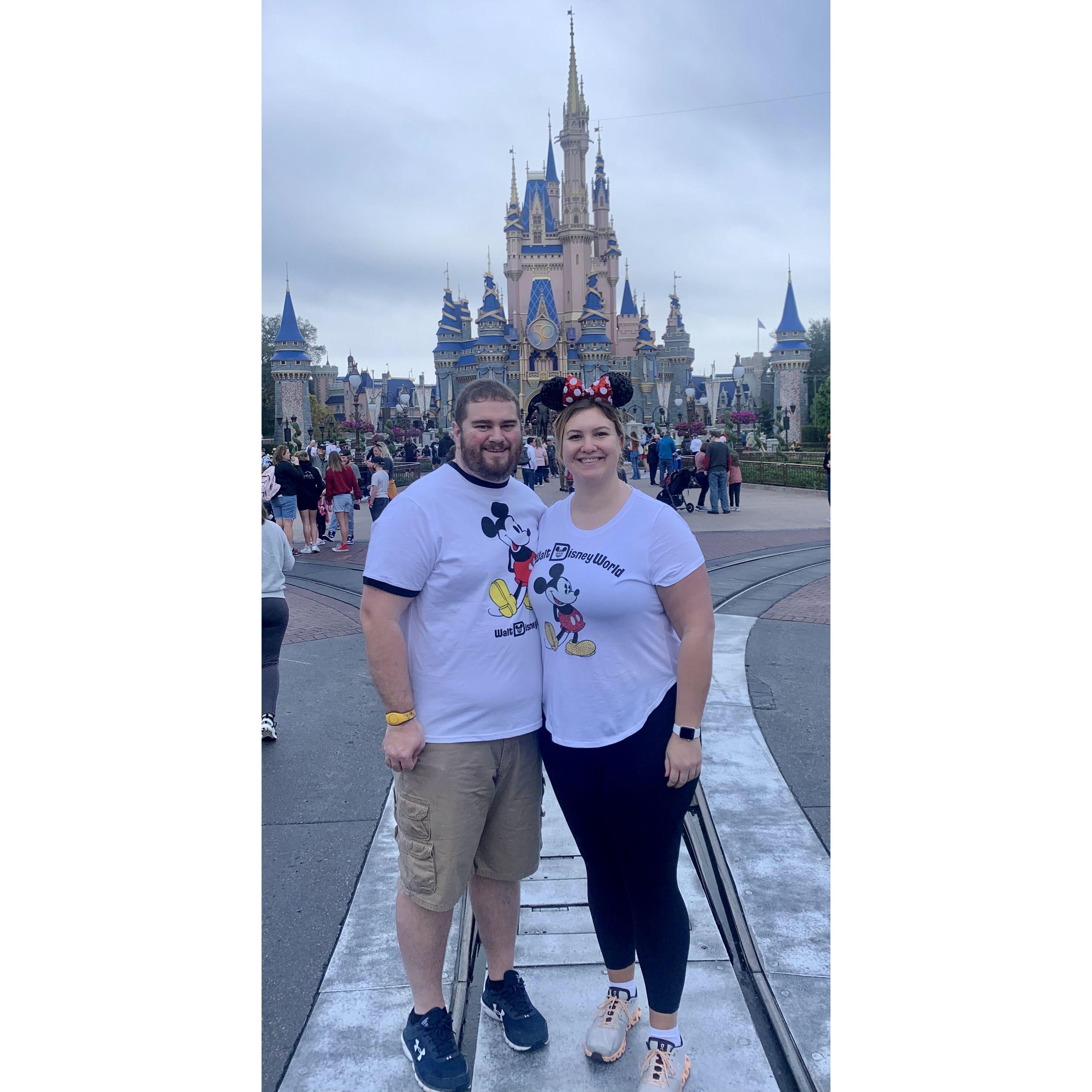 1st (of many) Disney World trips as a couple